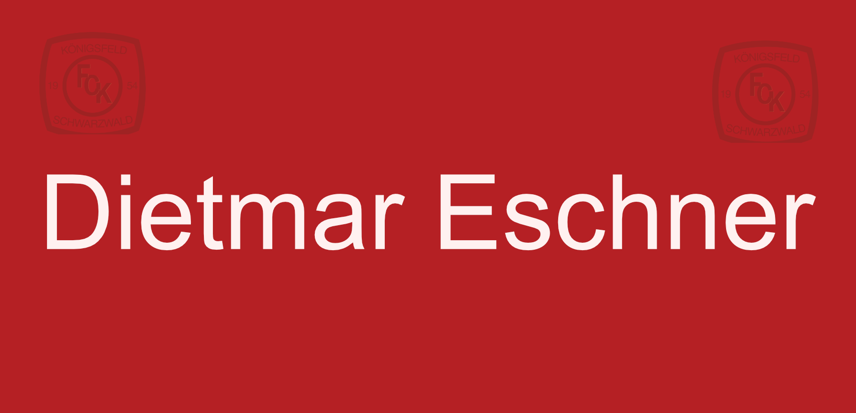 Dietmar Eschner
